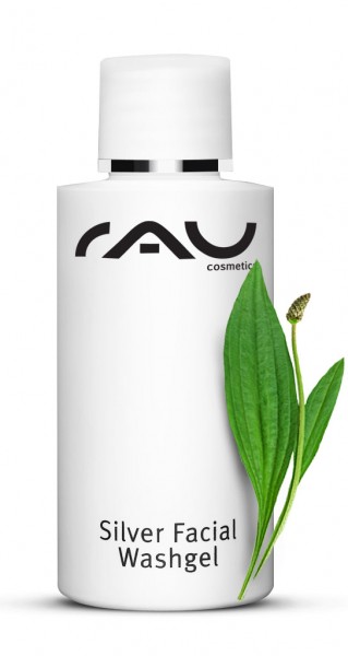 RAU Silver Facial Washgel 50 ml - Gesichtsreinigung mit Microsilber & Spitzwegerich