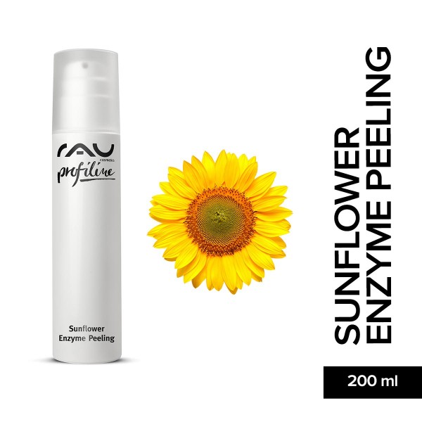 RAU Sunflower Enzyme Peeling 200 ml PROFILINE - Kabinenware - enzymatisches Peeling