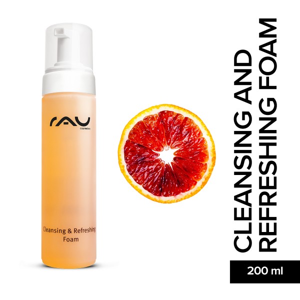 RAU Cleansing And Refreshing Foam 200 ml Hautpflege Gesichtspflege Naturkosmetik Onlineshop